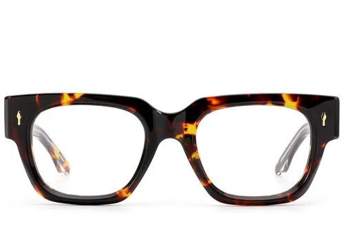 Lunettes rectangulaires en acétate écaille de tortue #BS0522-0101