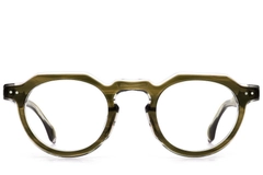 Oval Green Acetate Glasses #BS0522-0119