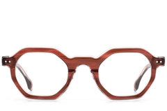 Geometric Pink Acetate Glasses #BS0522-0123