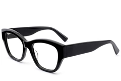 Butterfly Black Acetate Glasses #BS0522-0136