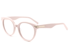 Oval Pink Acetate Glasses #BS0522-0146