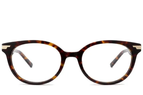 Lunettes ovales en acétate écaille de tortue #BS0522-0149