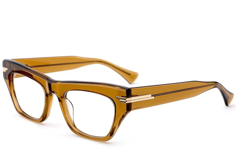 Lunettes papillon en acétate brun #BS0522-0152