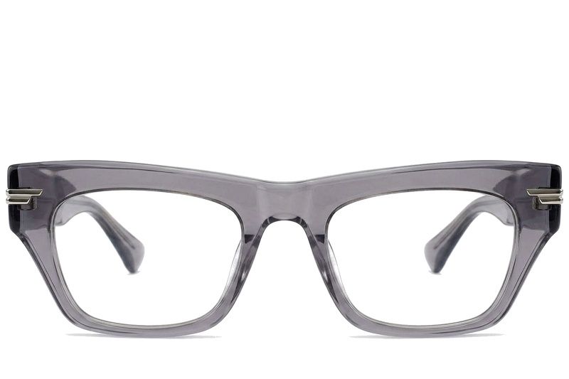 Occhiali in acetato grigio farfalla #BS0522-0153