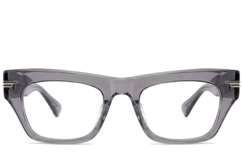Lunettes en acétate gris papillon #BS0522-0153