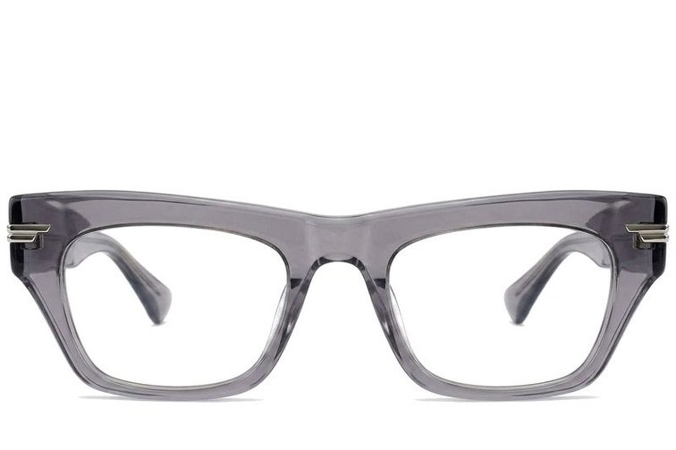 Occhiali in acetato grigio farfalla #BS0522-0153