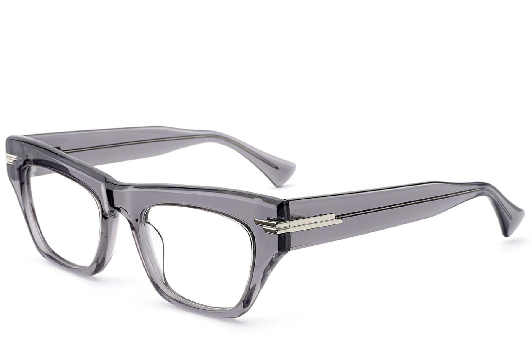 Butterfly Gray Acetate Glasses #BS0522-0153