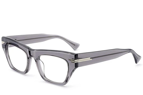 Butterfly Gray Acetate Glasses #BS0522-0153