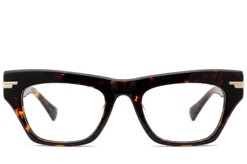 Lunettes en acétate écaille de tortue papillon #BS0522-0154