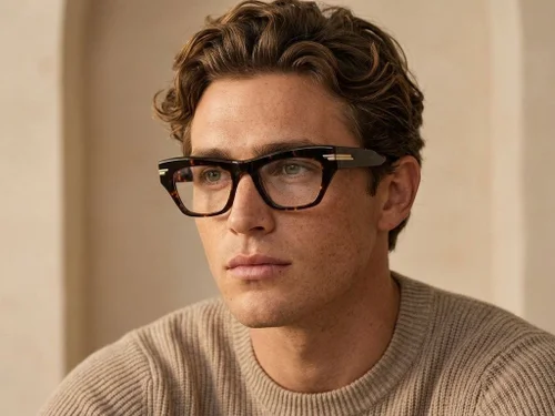 Lunettes en acétate écaille de tortue papillon #BS0522-0154