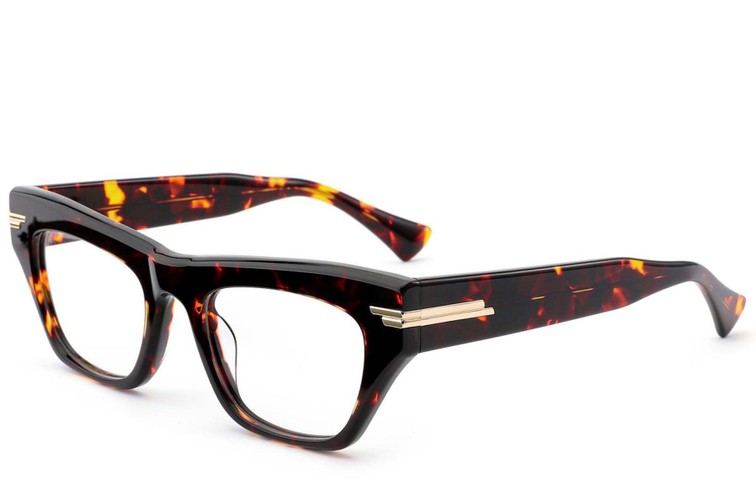 Schmetterlings-Schildpatt-Acetatbrille #BS0522-0154
