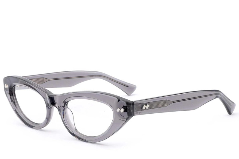 Butterfly Gray Acetate Glasses #BS0522-0157