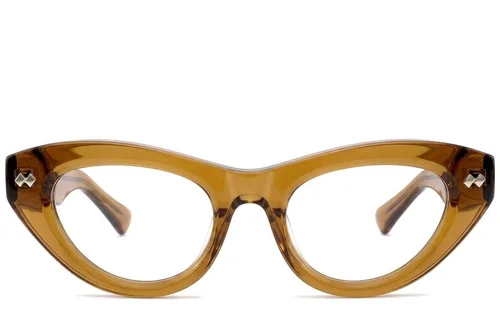 Lunettes papillon en acétate brun #BS0522-0158