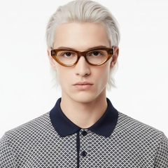 Gafas de acetato marrón mariposa #BS0522-0158