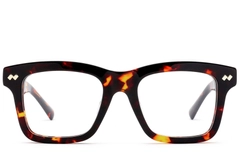 Rectangular Tortoiseshell Acetate Glasses #BS0522-0164