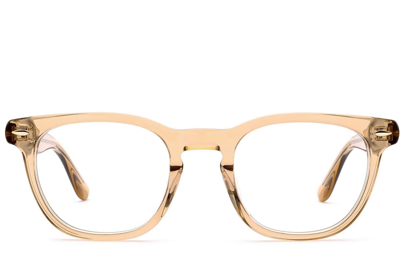 Oval Yellow Acetate Glasses #BS0522-0168