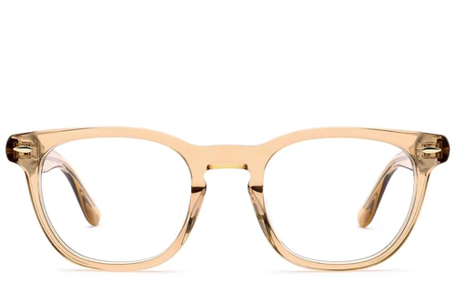 Oval Yellow Acetate Glasses #BS0522-0168
