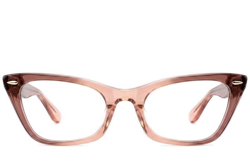 Occhiali in acetato rosa farfalla #BS0522-0177