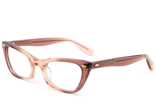 Lunettes en acétate rose papillon #BS0522-0177