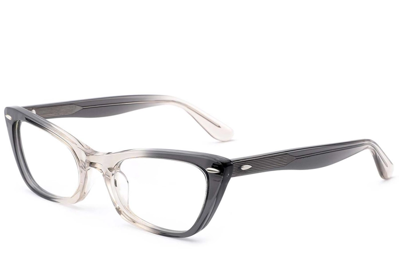 Butterfly Gray Acetate Glasses #BS0522-0178