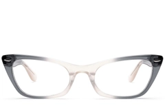 Butterfly Gray Acetate Glasses #BS0522-0178