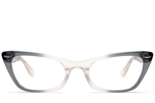 Butterfly Gray Acetate Glasses #BS0522-0178