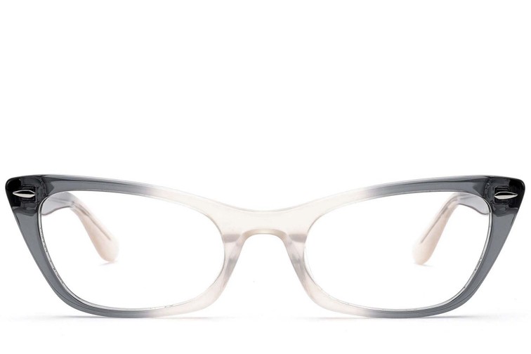 Gafas de acetato gris mariposa #BS0522-0178