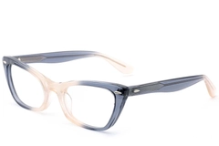 Butterfly Blue Acetate Glasses #BS0522-0179