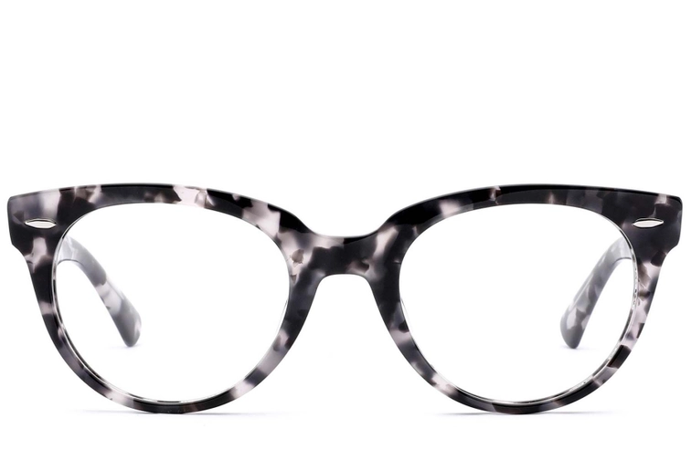 Oval Tortoiseshell Acetate Glasses #BS0522-0184