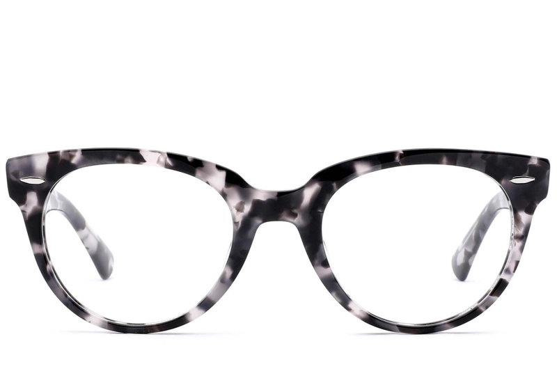 Oval Tortoiseshell Acetate Glasses #BS0522-0184