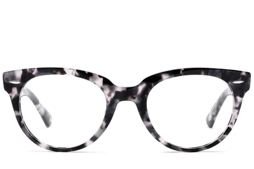 Lunettes ovales en acétate écaille de tortue #BS0522-0184