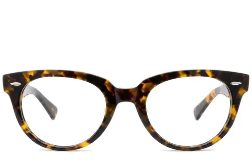 Lunettes ovales en acétate écaille de tortue #BS0522-0185