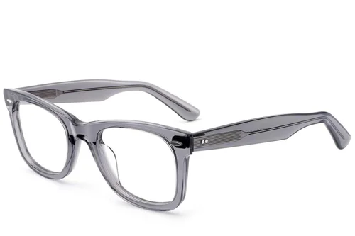 Lunettes en acétate gris papillon #BS0522-0187