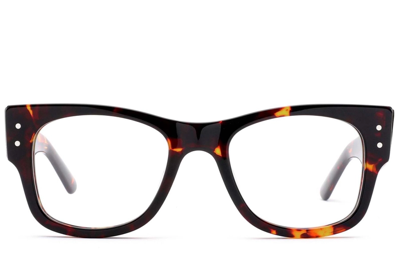 Ovale Acetatbrille in Schildpattoptik #BS0522-0195