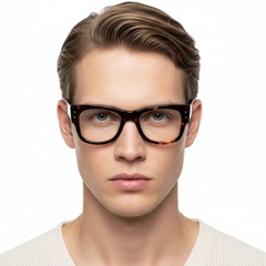 Oval Tortoiseshell Acetate Glasses #BS0522-0195