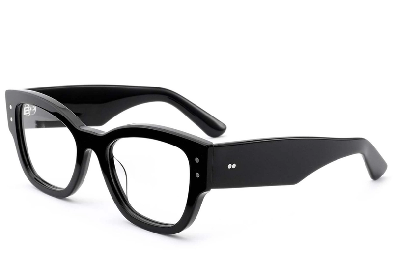Butterfly Black Acetate Glasses #BS0522-0196