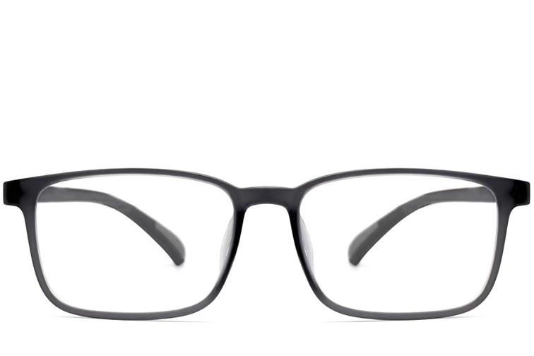 Rectangular Grey TR90 Glasses #BS0612-0013
