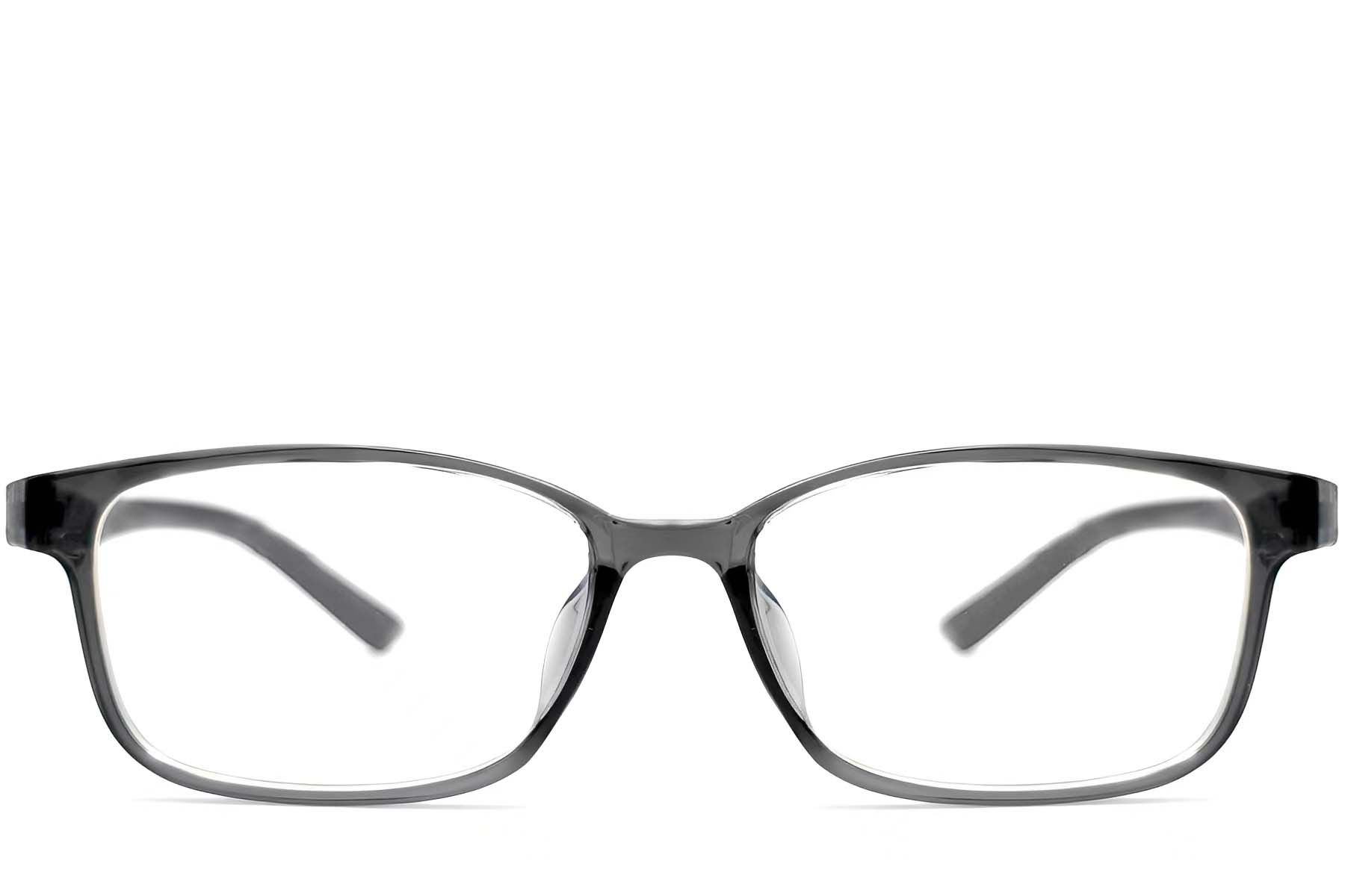 Gafas rectangulares grises TR90 #BS0612-0017