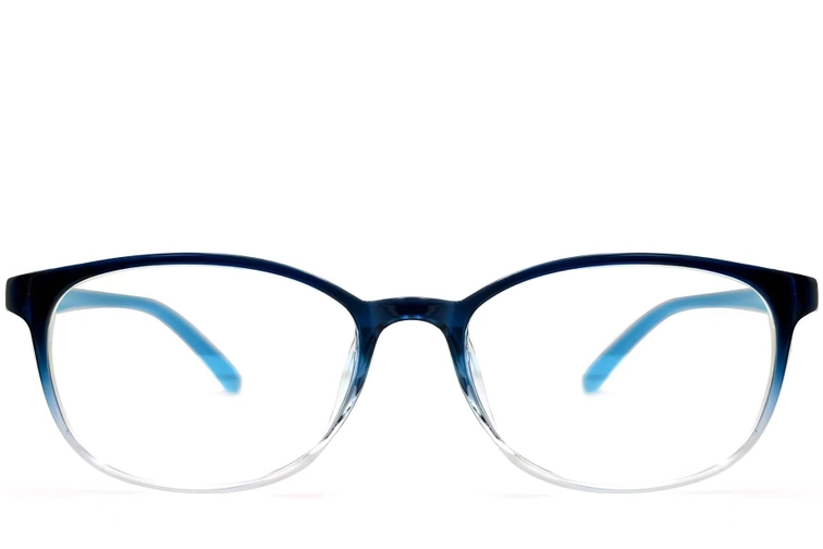 Oval Blue TR90 Glasses #BS0612-0020