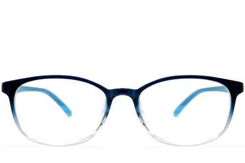 Oval Blue TR90 Glasses #BS0612-0020