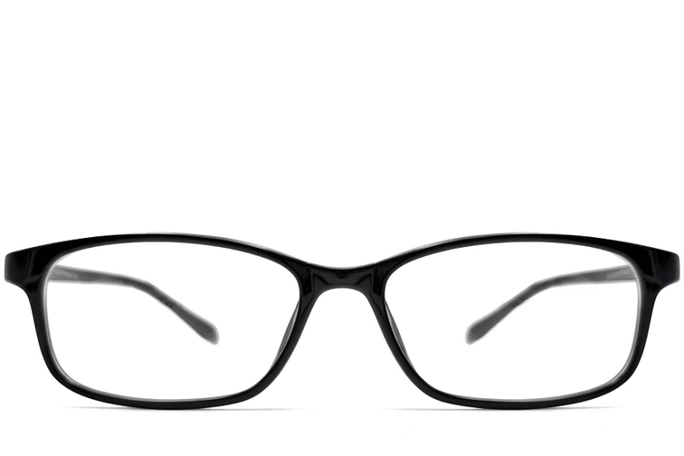 Rectangular Black TR90 Glasses #BS0612-0024