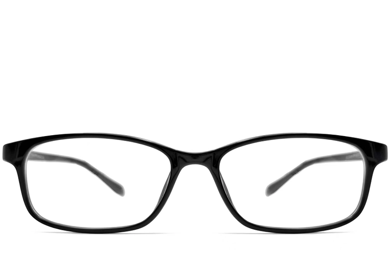 Rectangular Black TR90 Glasses #BS0612-0024