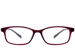 Rectangular Purple TR90 Glasses #BS0612-0028