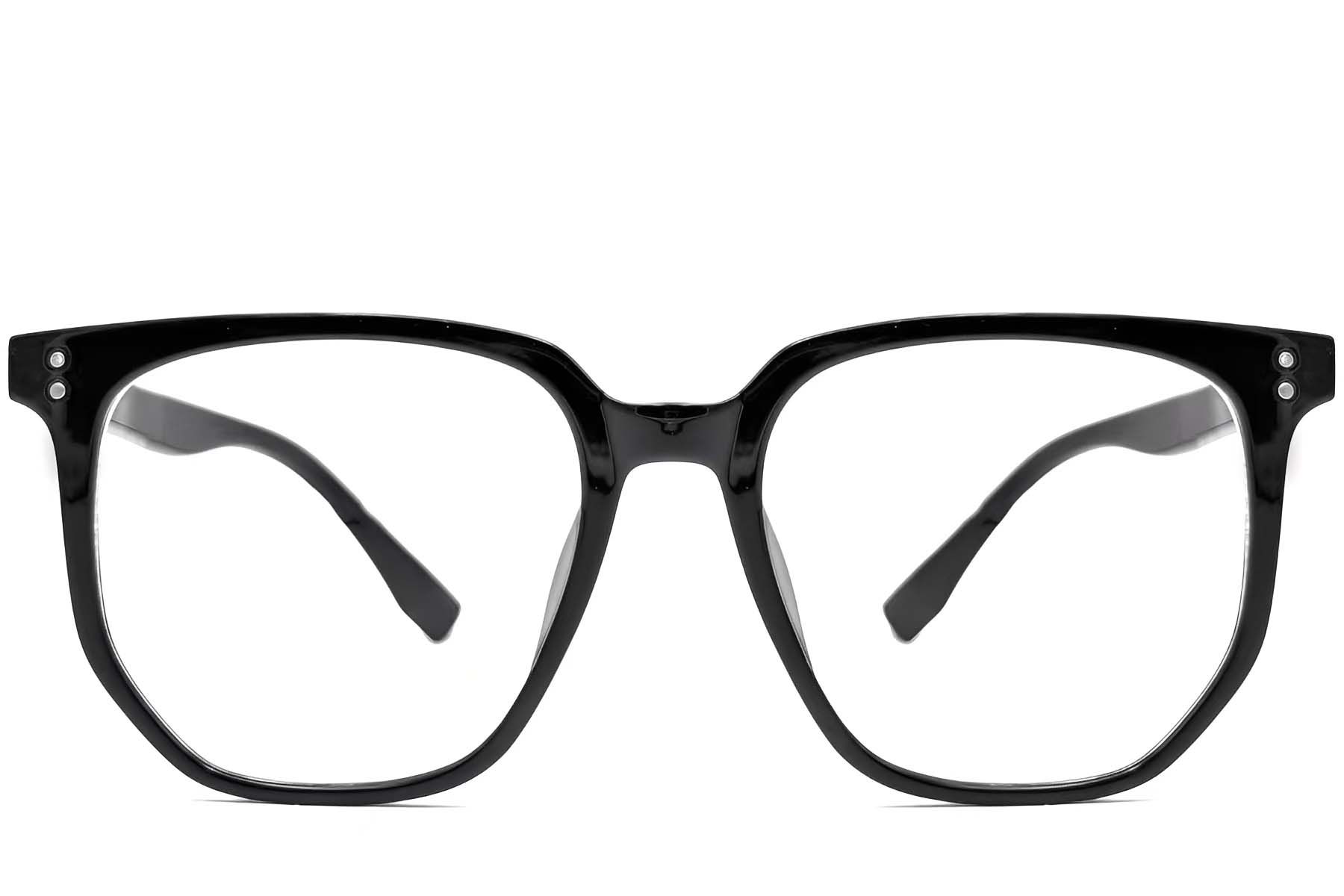 Gafas geométricas negras TR90 #BS0612-0029