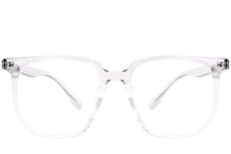 Geometric Transparent TR90 Glasses #BS0612-0030