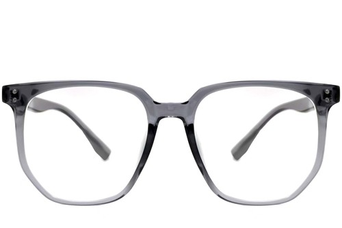 Geometric Grey TR90 Glasses #BS0612-0031