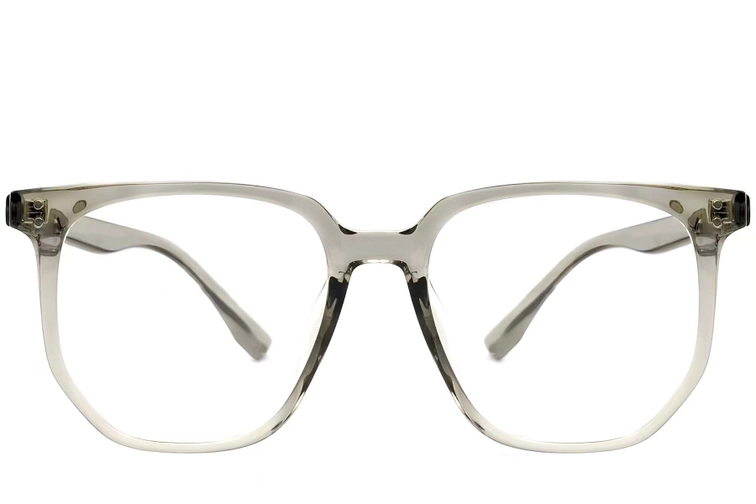 Geometric Green TR90 Glasses #BS0612-0032