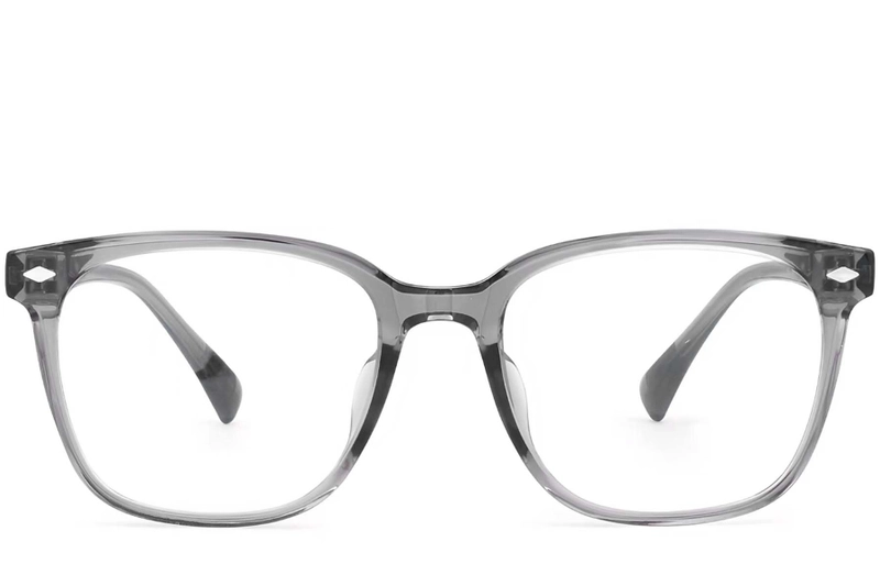 Oval Grey TR90 Glasses #BS0620-0001