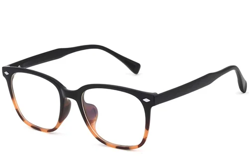 Lunettes ovales écaille de tortue TR90 #BS0620-0003