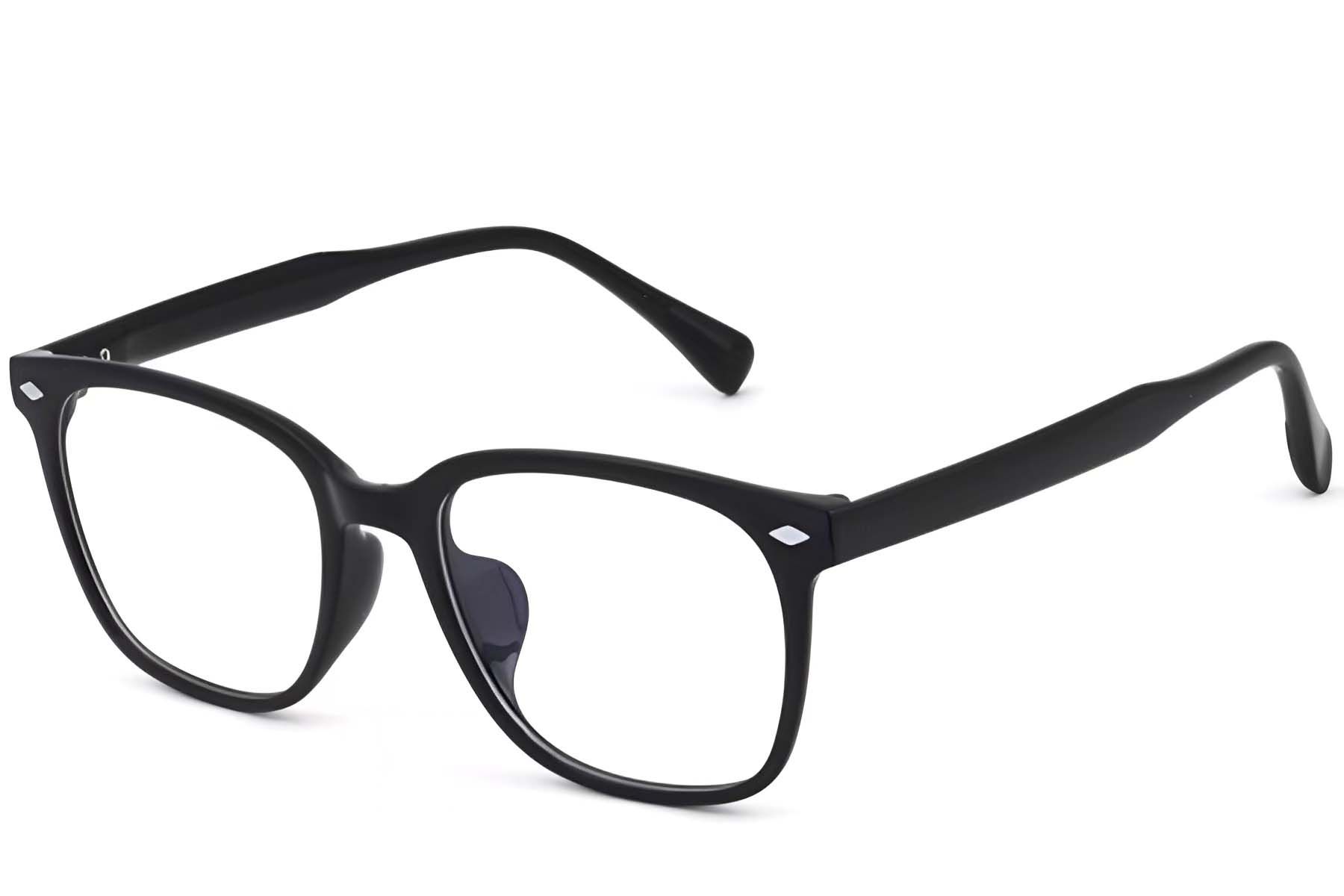 Oval Black TR90 Glasses #BS0620-0005